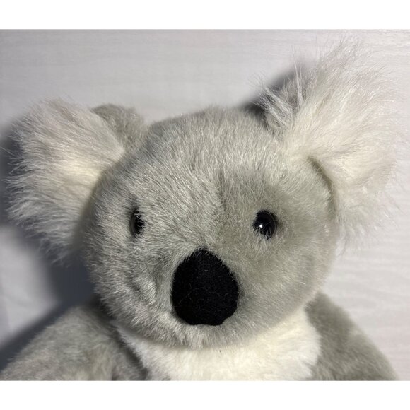 Build AB ear Workshop Plush Koala Stuffed Animal 15" Soft Gray & White Toy - Picture 3 of 10